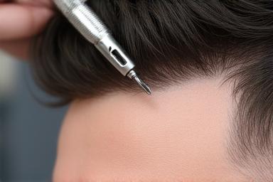 Custom line-up for Pratt Institute student at Nimbus Shears